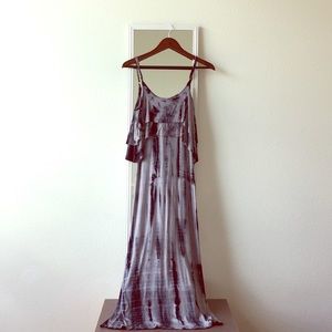 G Faith | Multi-Blue Maxi Dress